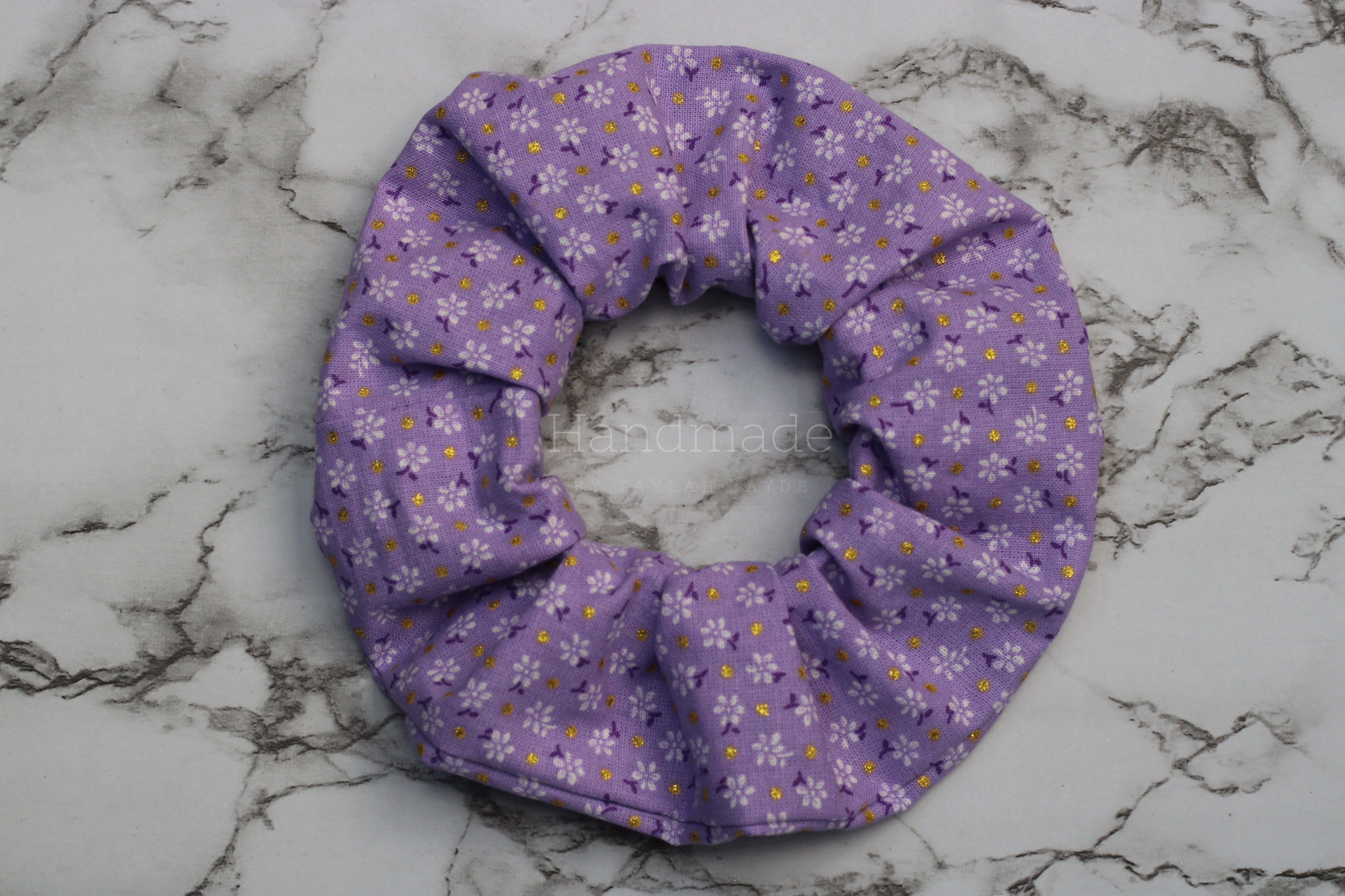 Floral Dots Purple